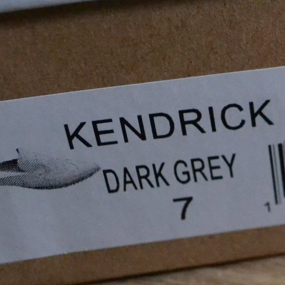 NIB Mi iM Kendrick Dark Gray Genuine Leather Pointed Toe Western Mule Size 7 - Picture 5 of 6